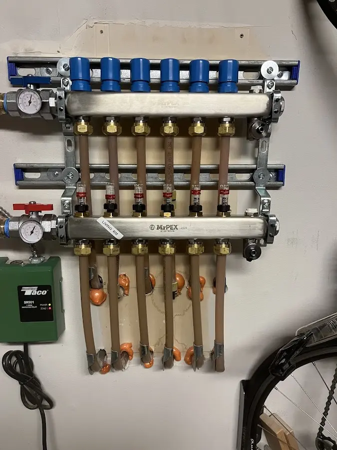 Plumber performing Leak Detection at a residential property in Cherry Hills Village